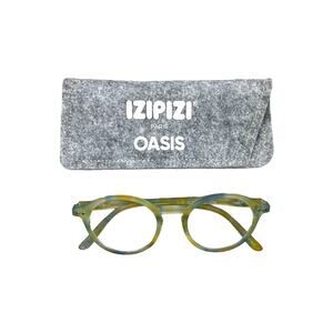 Izipizi Paris - Oasis Collection #A Jotful Cloud Sunglasses in Green & Yellow